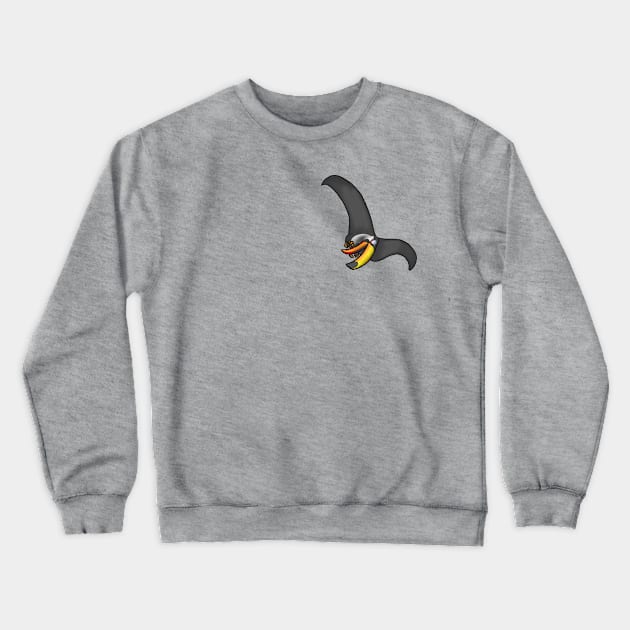 Colorful Cartoon Bird 3 Crewneck Sweatshirt by saintchristopher